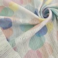 Printed Pointelle Rib / Transfer Rib