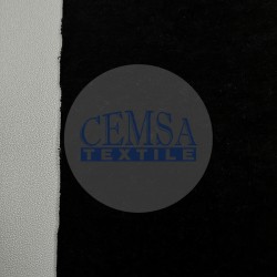 Organic Velour 100% Organic Cotton | Black