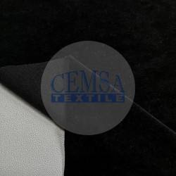 Organic Velour 100% Organic Cotton | Black