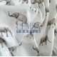 2*2 Printed Kashkorse K-elephant Printed 2x2 Kashkorse Fabric 94% Cot 6% Ea | Elephant