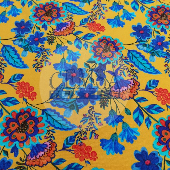 Pique Fabric 95% Cotton 5% Ea | 85388