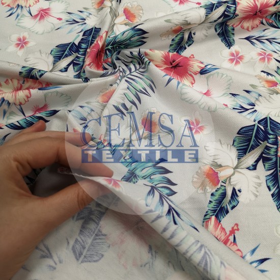 Pique Fabric 95% Cotton 5% Ea | 85383_V1