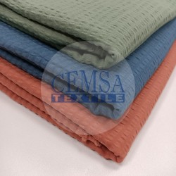 Double Gauze Gofre Muslin Fabric | 100% Cotton | 01 Double Gauze Gofre Muslin Fabric | 100% Cotton | 01
