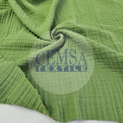 Multy (3x) Muslin 100% Cotton | Green Multy (3x) Muslin 100% Cotton | Green