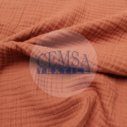 Multy (3x) Muslin 100% Cotton | Terracotta Multy (3x) Muslin 100% Cotton | Terracotta