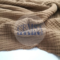 Multy (3x) Muslin 100% Cotton | Brown Multy (3x) Muslin 100% Cotton | Brown