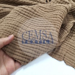 Multy (3x) Muslin 100% Cotton | Brown