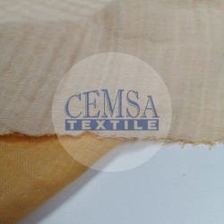 Multy (4x) Muslin 100% Cotton | Dark Mustard-Natural-1 Multy (4x) Muslin 100% Cotton | Dark Mustard-Natural-1