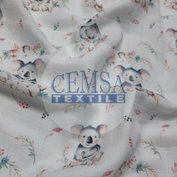 Printed Muslin | 100% Cotton | Mother Koala Printed Muslin | 100% Cotton | Mother Koala