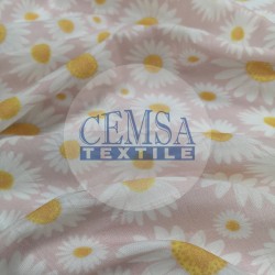 Printed Muslin | 100% Cotton | Daisy