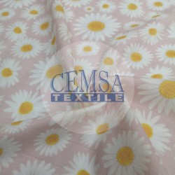 Printed Muslin | 100% Cotton | Daisy