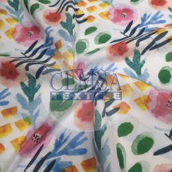 Printed Muslin | 100% Cotton | Watercolor 