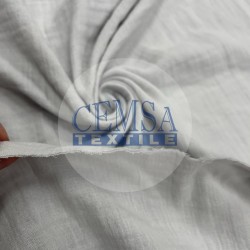Crinkle Double Gauze 100% Cotton | LIGHT GREY | 2C13