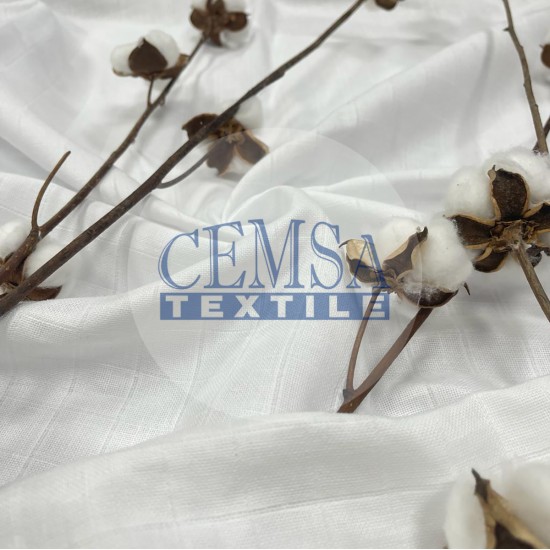 Muslin CM_W Muslin | 100% Cotton | White