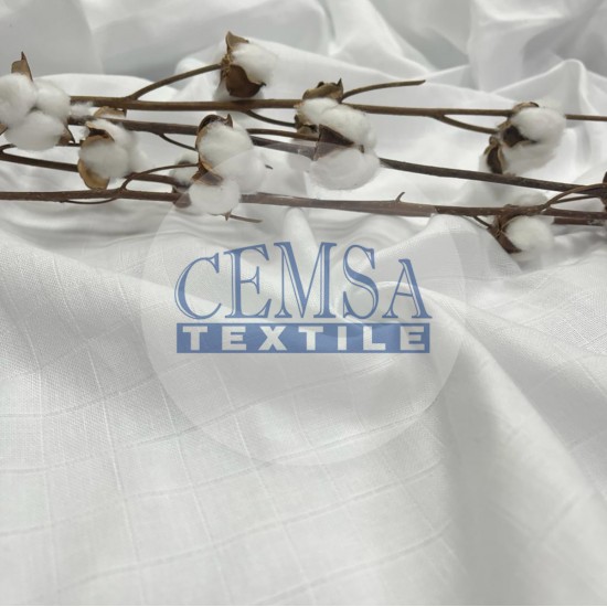 Muslin 100% Cotton | White Cemsa Textile