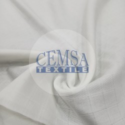 Muslin Fabric | 100% Cotton | White