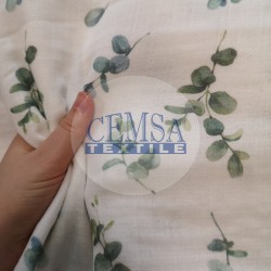 Printed Crinkle Muslin | 100% Cotton | MPO