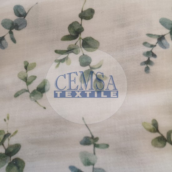 Printed Crinkle Muslin | 100% Cotton | MPO Cemsa Textile