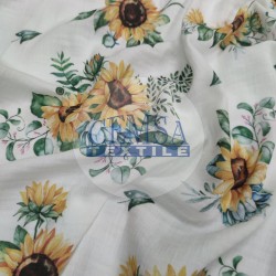 Printed Crinkle Muslin | 100% Cotton | MPF