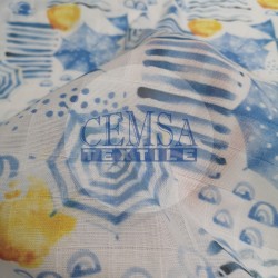 Printed Muslin | 100% Cotton | Beach