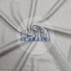 Printed Bamboo Muslin 70% Bamboo 30% Cotton | Grey Ground Elephant Printed Bamboo Muslin 70% Bamboo 30% Cotton | Grey Ground Elephant
