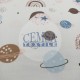 Printed Crinkle Muslin | 100% Cotton | Moon Cemsa Textile