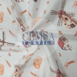 Printed Muslin | 100% Cotton | Mills