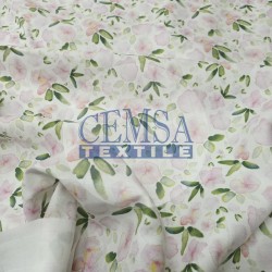Printed Muslin | 100% Cotton | Soft Flowers Printed Muslin | 100% Cotton | Soft Flowers