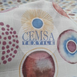 Printed Muslin | 100% Cotton | Round Boho Printed Muslin | 100% Cotton | Round Boho