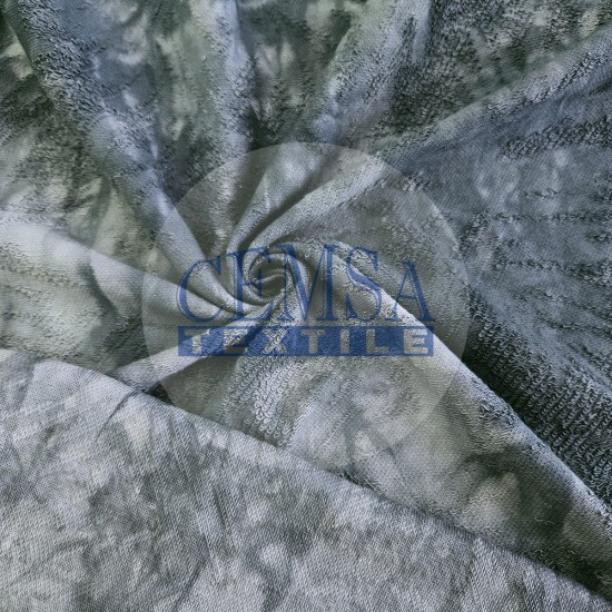 Three Thread Fleece 100% Cotton | Batik Indigo Cemsa Textile