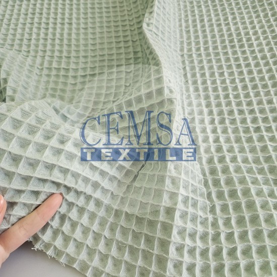 Woven Waffle 100% Cotton | 12 mm | BW-17 Cemsa Textile