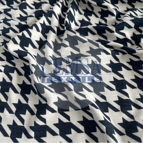 Printed Interlock 100% Cotton | V-1 Cemsa Textile