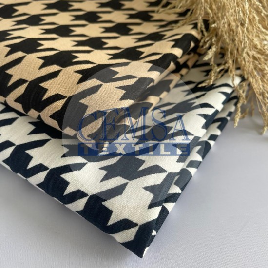 Printed Interlock 100% Cotton | V-1 Cemsa Textile