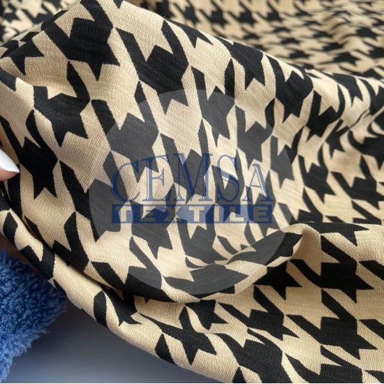 Printed Interlock 100% Cotton | V-2 Cemsa Textile