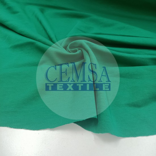 Plain Interlock 100% Cotton | Green