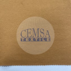 Plain Knitted Waffle 100% Cotton | Brown