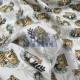 Printed Knitted Waffle 100% Cotton | Leo Cat Cemsa Textile