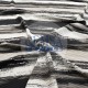 Ottoman 75% Cotton 17% Pes 8% Ea | Black Abstract Cemsa Textile