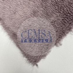 Lambskin Plush Fabric | 95% Cotton 5% Pes | Purple