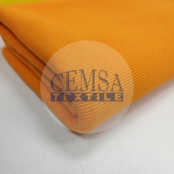 Rib Fabric | 95% Cot 5% Ea | Light Orange