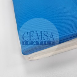 Rib Fabric | 95% Cot 5% Ea | Blue