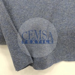 Rib Fabric | 100% Cotton | Glitter Denim