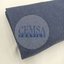 Rib Fabric | 100% Cotton | Glitter Denim