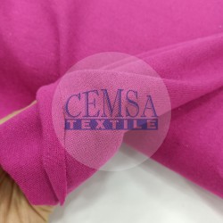 Rib Fabric | 100% Cotton | Glitter Fuchsia