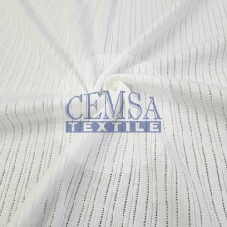 Ecru Pointelle Rib / Transfer Rib Fabric 100% Cotton | Model-11 Ecru Pointelle Rib / Transfer Rib Fabric 100% Cotton | Model-11