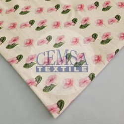 Printed Pointelle Rib / Transfer Rib Fabric 100% Cotton | Design 8 Printed Pointelle Rib / Transfer Rib Fabric 100% Cotton | Design 8