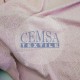 Rose Pointelle Rib / Transfer Rib Fabric 100% Cotton | Rose Cemsa Textile
