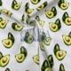 Printed Kashkorse Fabric | 94% Cot 6% Ea | Avocado Cemsa Textile