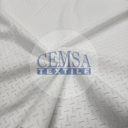Transfer Rib Fabric| 100% Cotton | White Diagonal Line Transfer Rib Fabric| 100% Cotton | White Diagonal Line