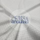 Transfer Rib Fabric| 100% Cotton | White Diagonal Line Cemsa Textile